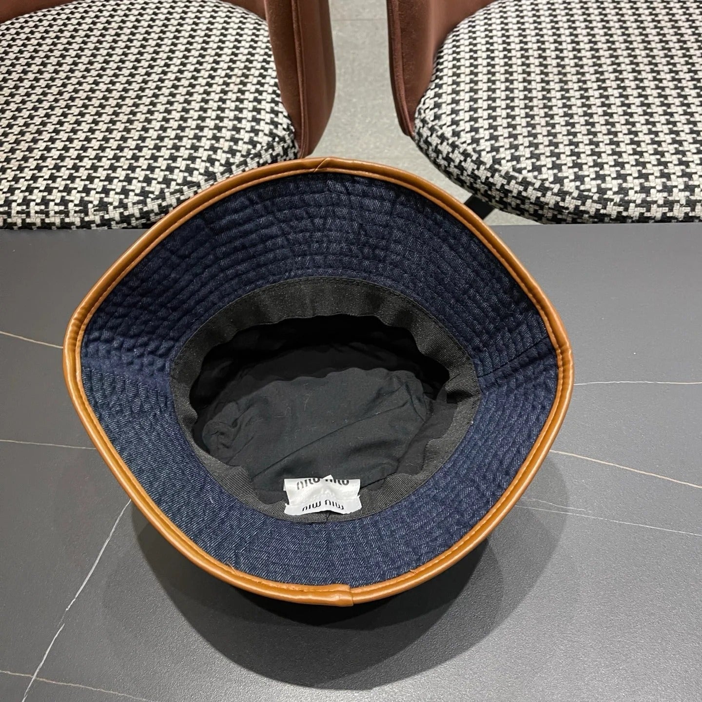 Miumiu Denim Bucket Hat 221138