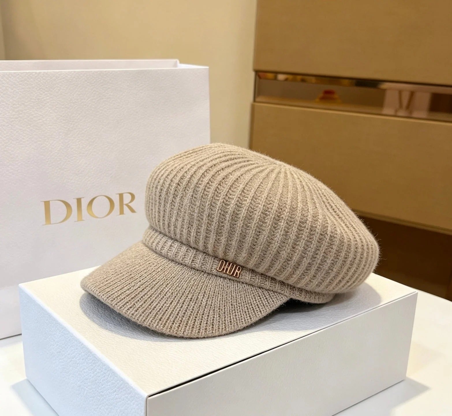 CD Beret Wool 212912