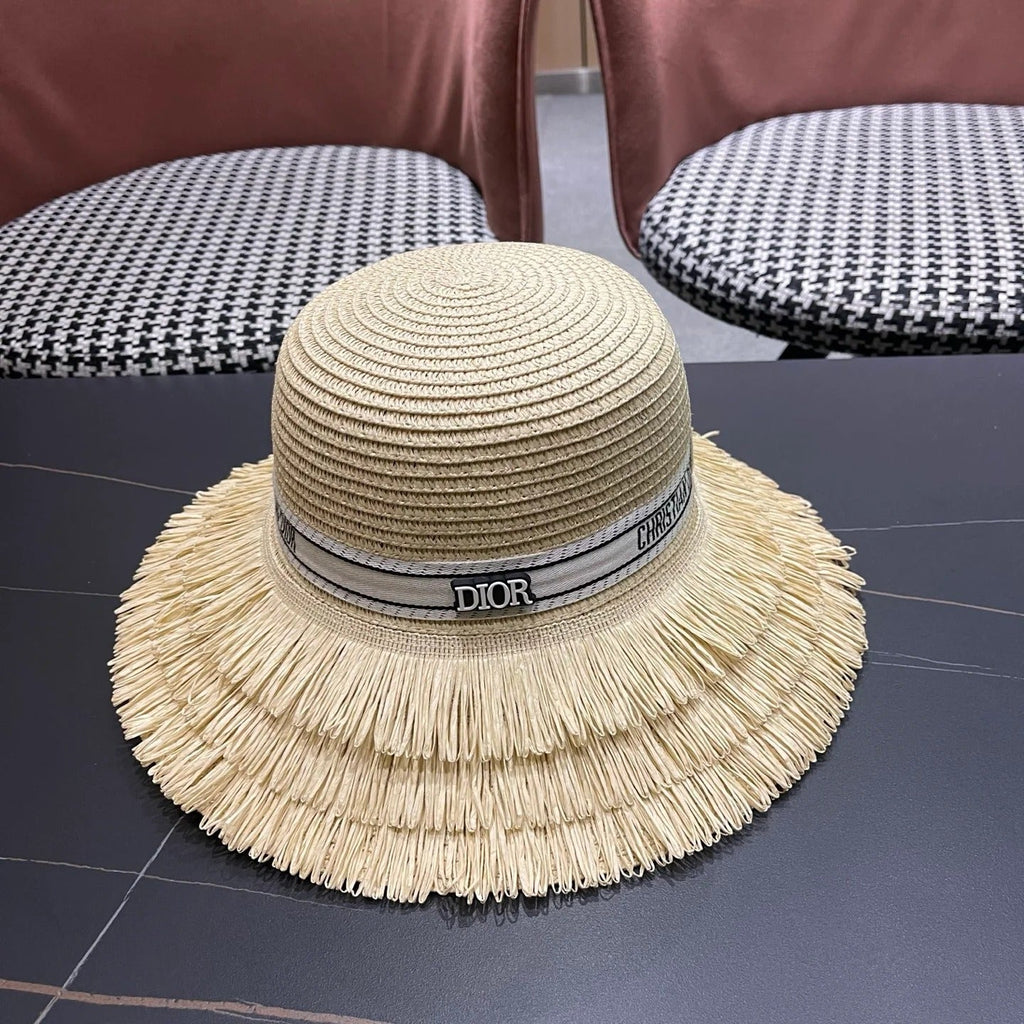 Dior D-Bobby Straw Hat 219043