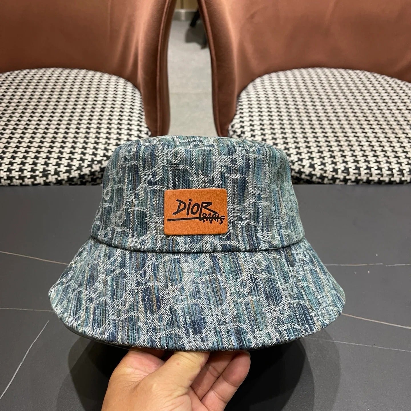 Dior Monogram Bucket Hat 195986