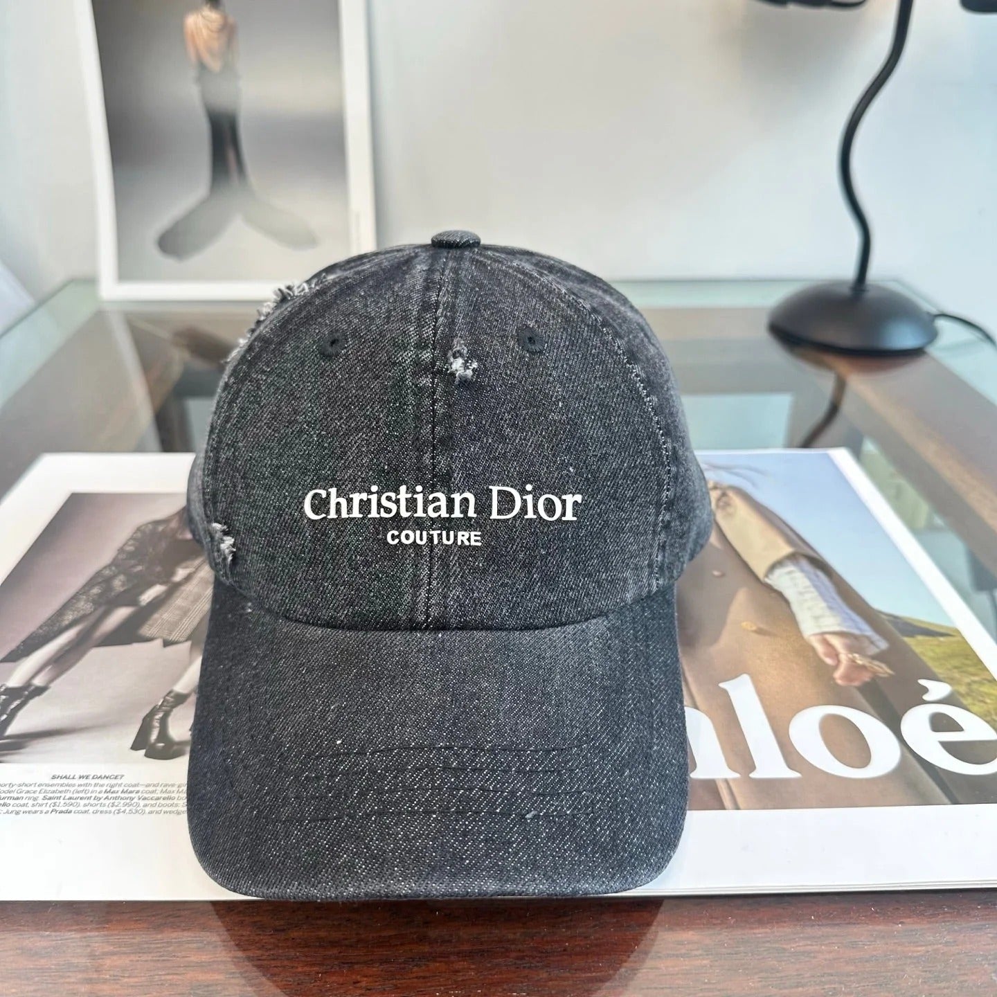 Dior Denim Baseball Cap 239121