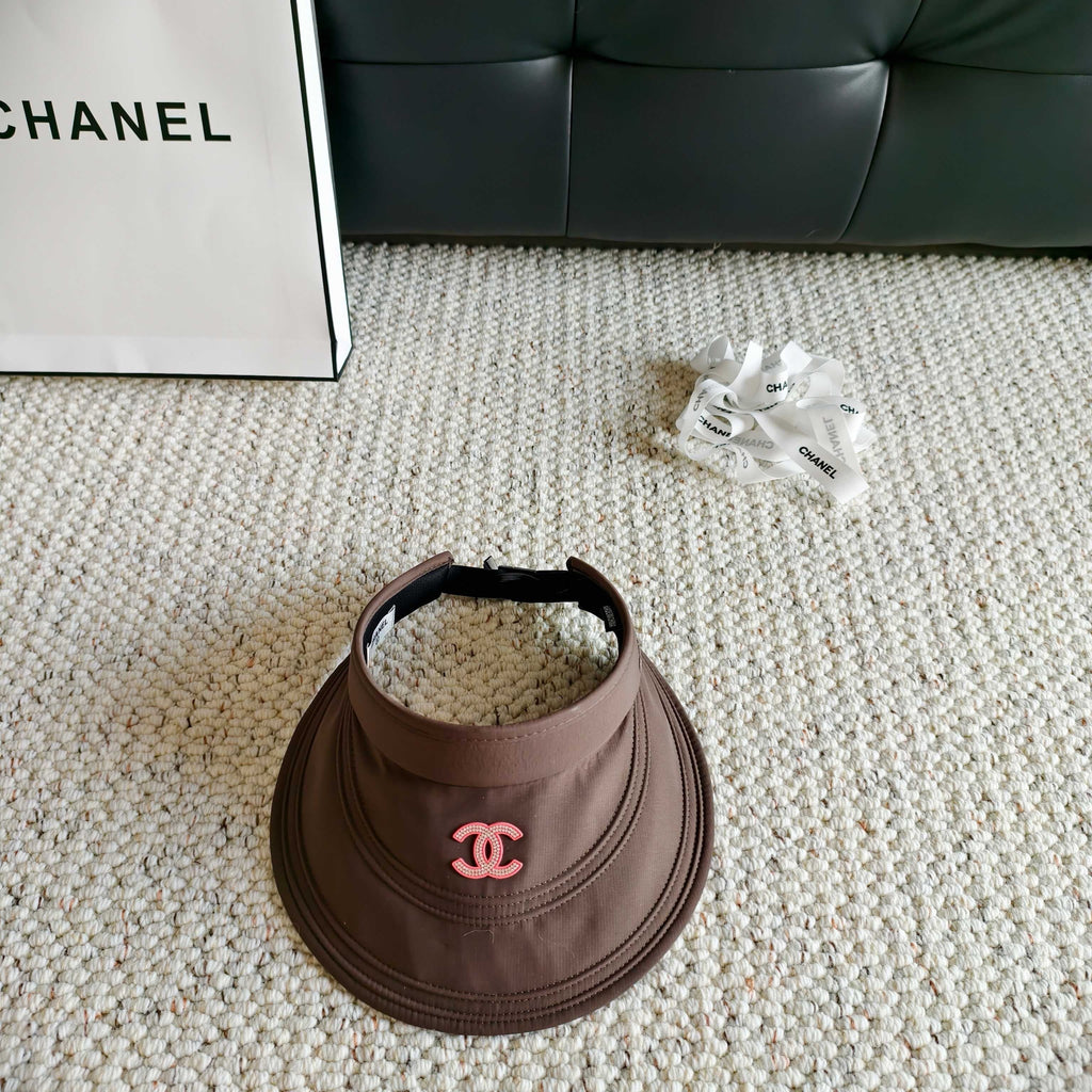 Chanel Sun Hat with Visor Cotton 237186