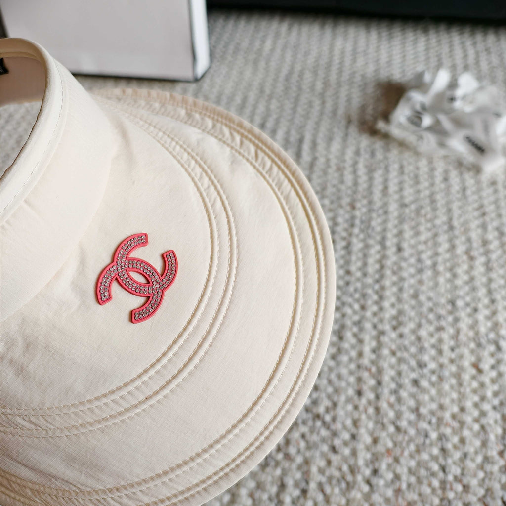 Chanel Sun Hat with Visor Cotton 237186