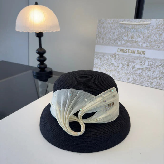CD Straw Bucket Hat 262165