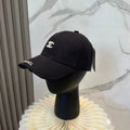 Chanel Embroidered Logo Baseball Cap Cotton 237396