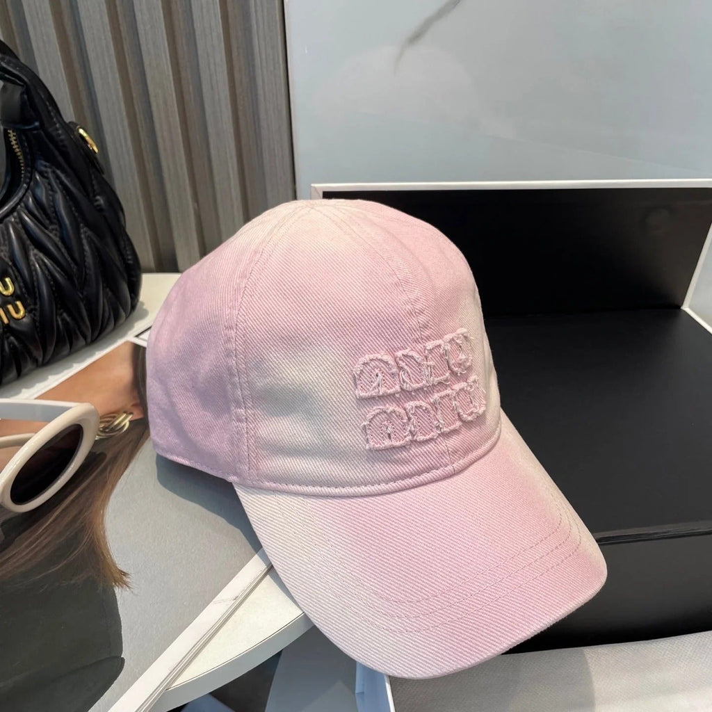 Miu Miu Dopamine-colored Baseball Cap 229221
