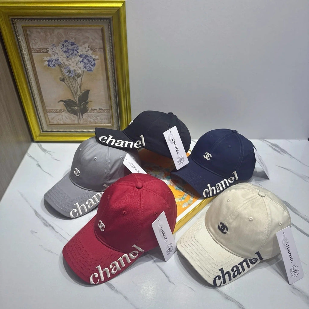 Chanel Logo Cotton Hat 195908