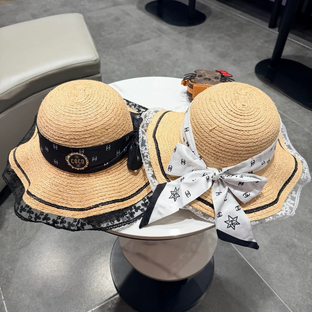 Chanel Sun Hat Raffia 219142