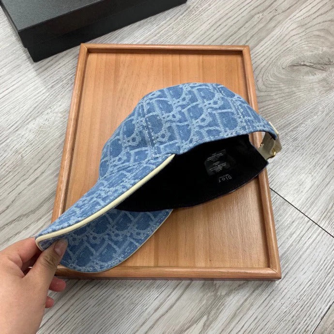 CD Denim Oblique Hat Cotton 262219