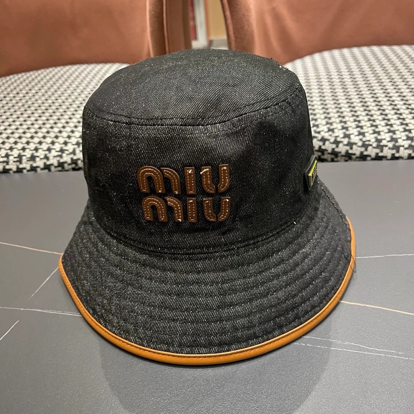 Miumiu Denim Bucket Hat 221138