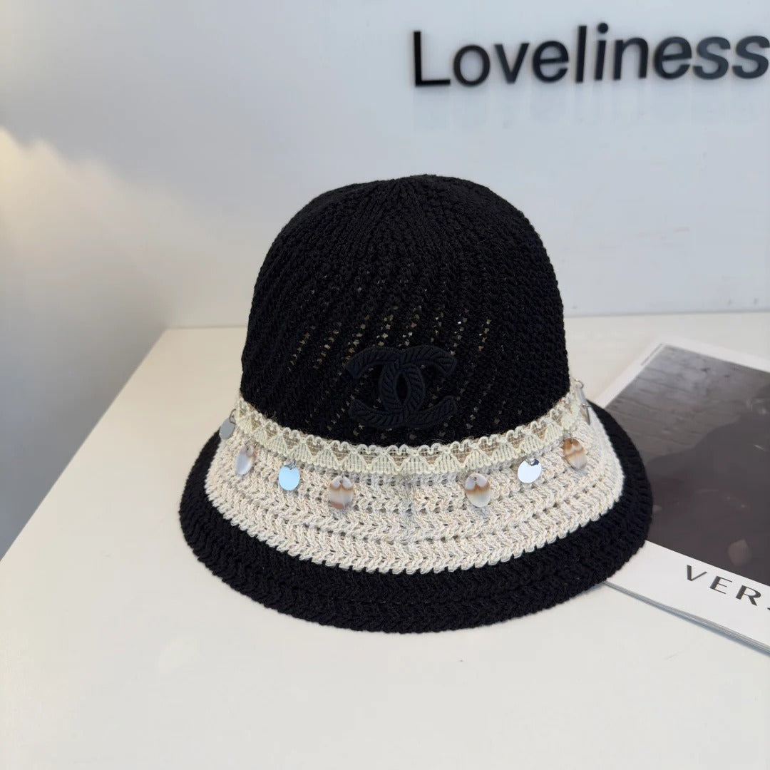 Chanel Knitted Bucket Hat 220884