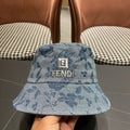Fendi Embroidered Logo Bucket Hat 221107
