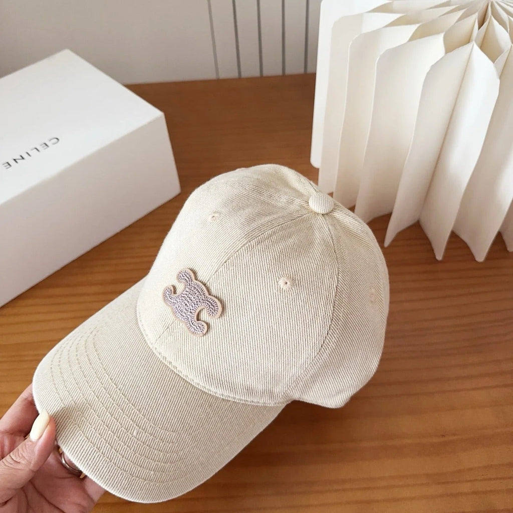 Celine Arc de Triomphe Baseball Cap Cotton 236307