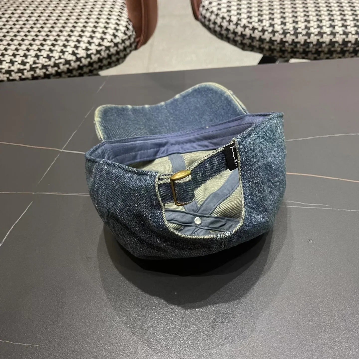 Celine Baseball Denim Hat 196142