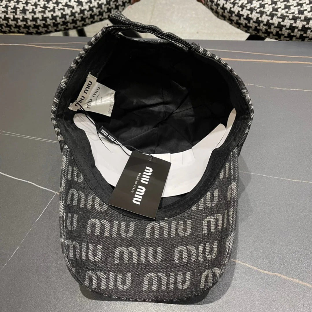 MM BASEBALL CAP IN DARK SLATE GRAY DENIM