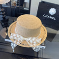CC Bow-tie Straw Hat 279626