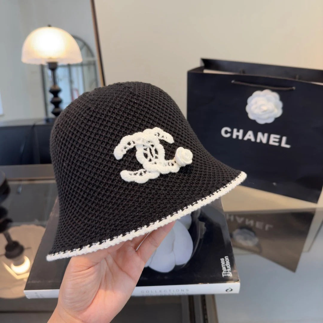 Chanel Knitted Bucket Hat 196089