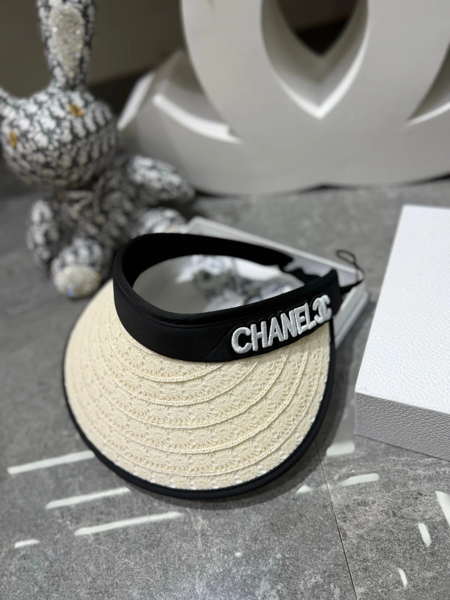 CC Open-top Cap With Straw Brim 280794