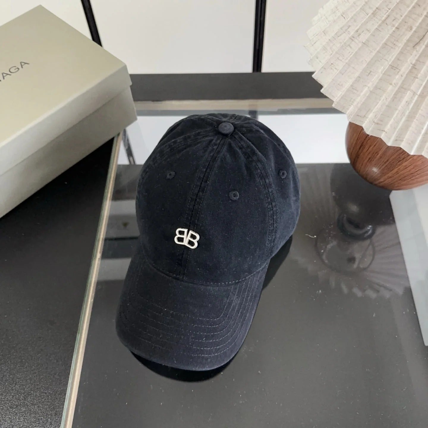 Balen Logo Baseball Cap Cotton 322115