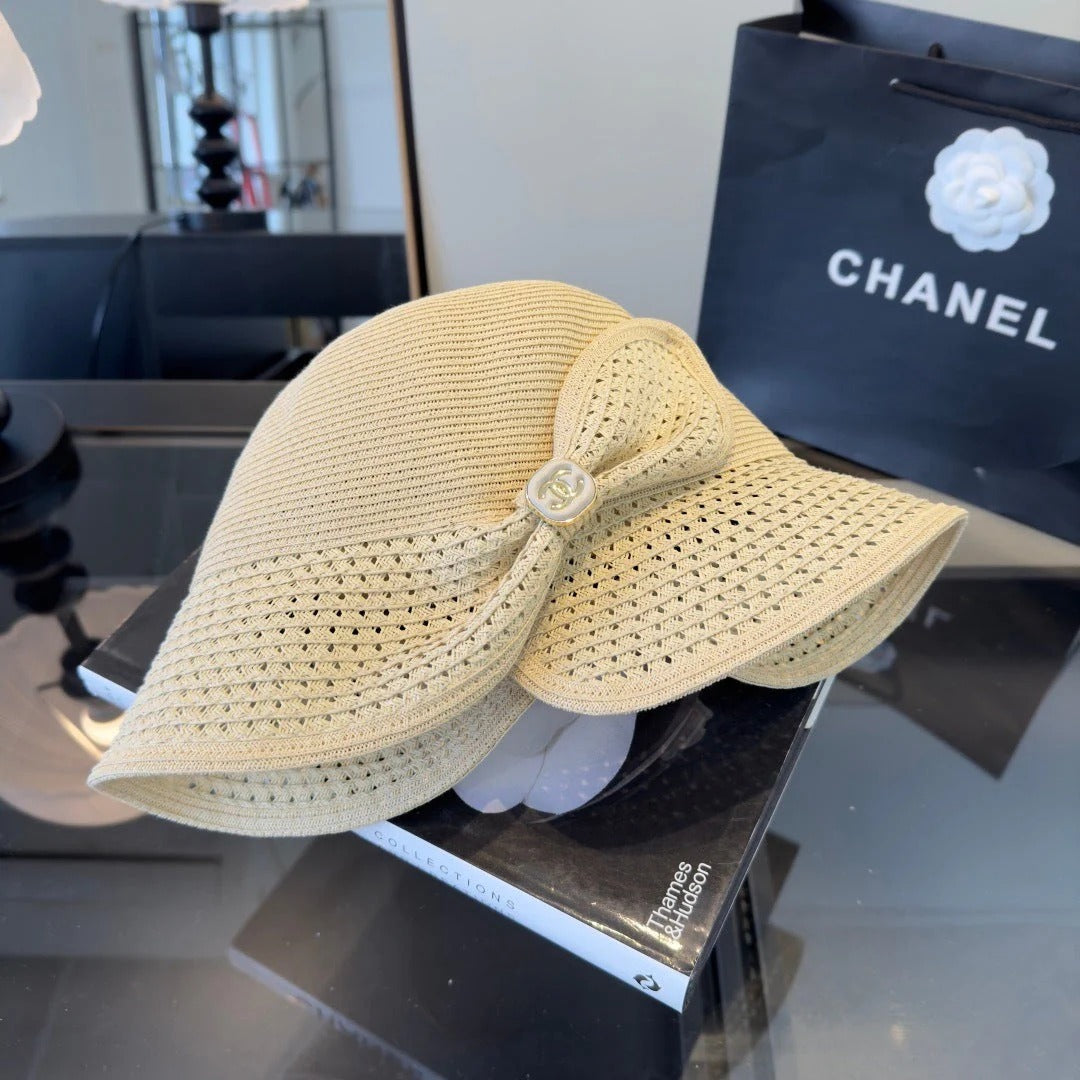 CC Bow Straw Hat 294985