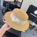 CC Lace Flower Straw Hat 323563