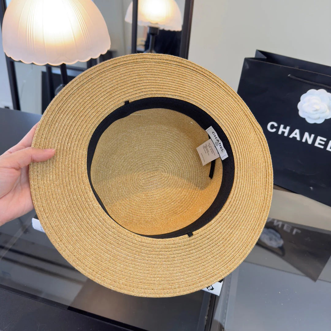 CC Lace Flower Straw Hat 323563