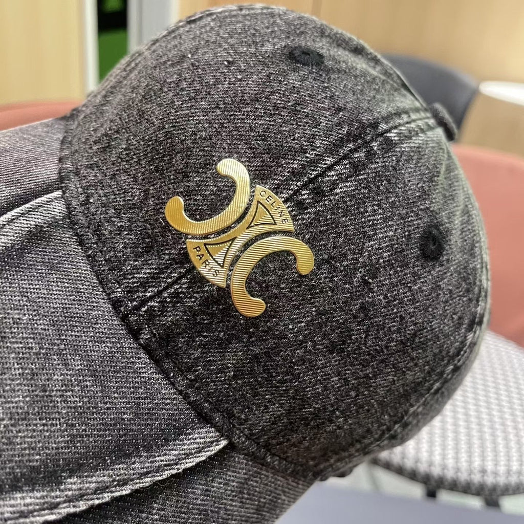 Celine Baseball Denim Hat 196142