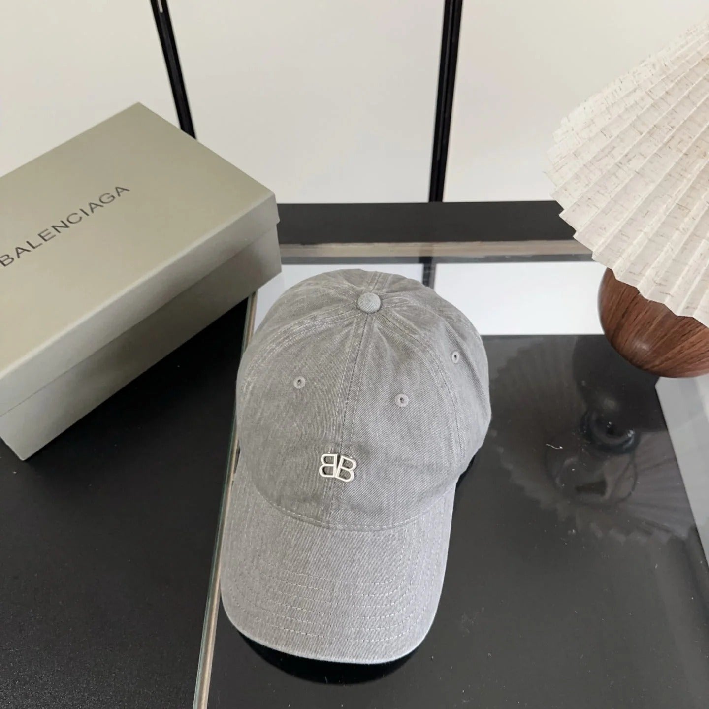 Balen Logo Baseball Cap Cotton 322115