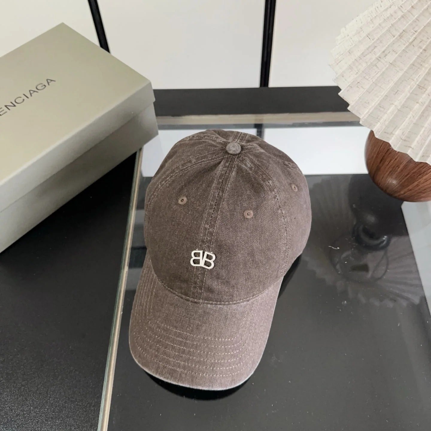 Balen Logo Baseball Cap Cotton 322115
