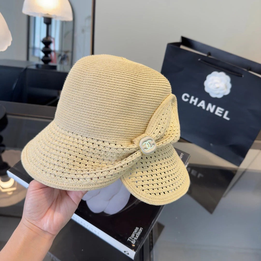 CC Bow Straw Hat 294985