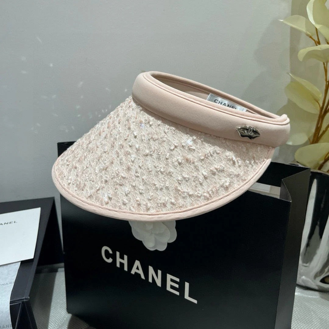 CC SUN HAT MODEL PINK WITH SEQUINS 673926
