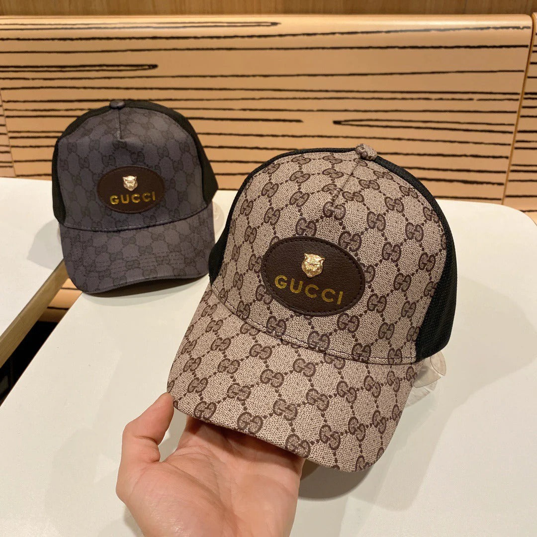 Gucci Tiger GG Supreme Monogram Baseball Caps