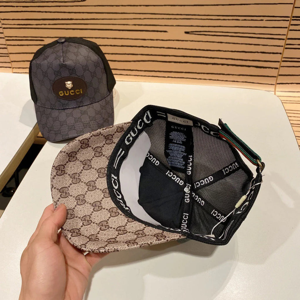 Gucci Tiger GG Supreme Monogram Baseball Caps