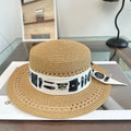 CC Flat Top Straw Hat 294945