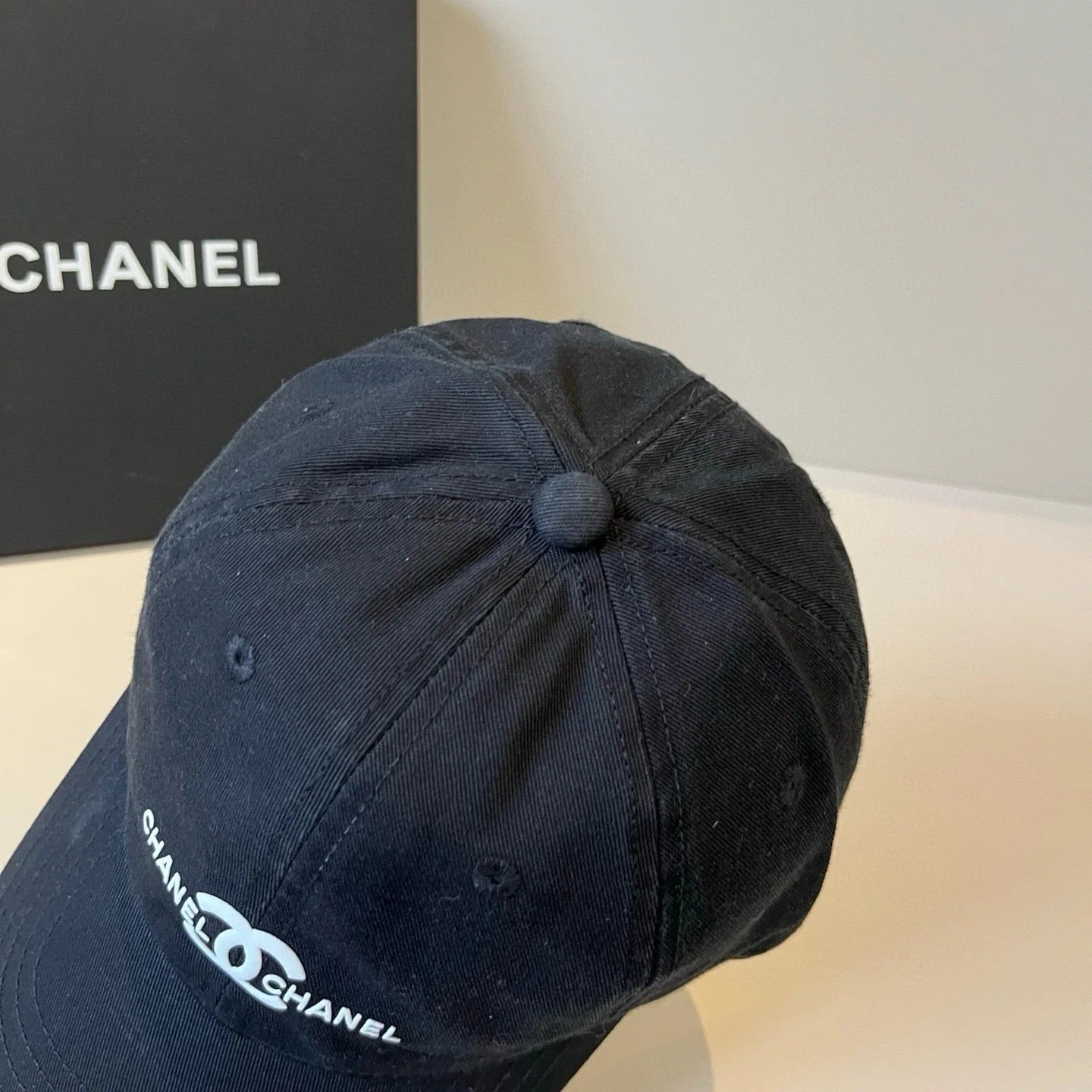 BASEBALL HAT IN BLACK COTTON 672897