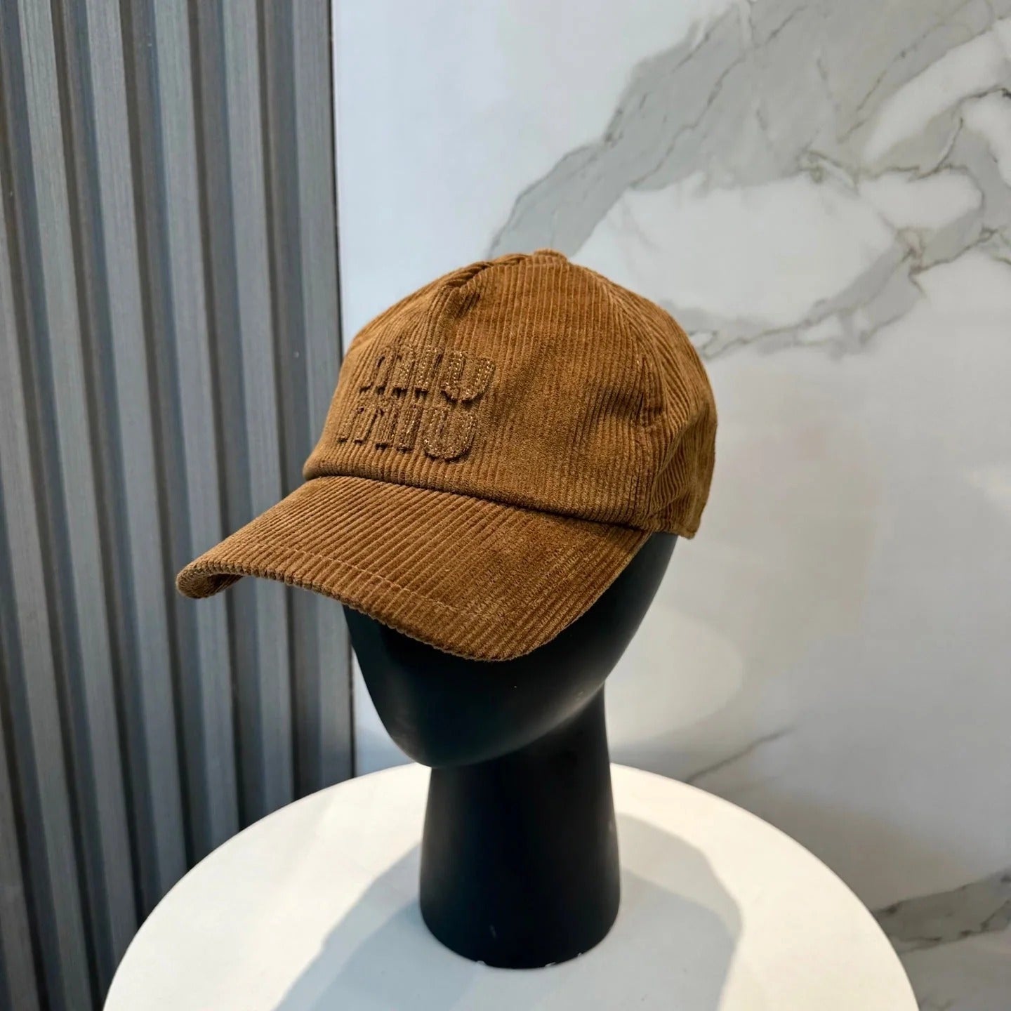 Miu Baseball Cap Velvet 297633