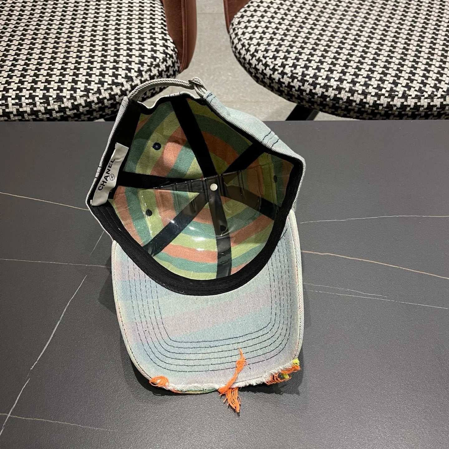 Chanel Denim Hat 196118
