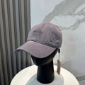 MM BASEBALL CAP IN GREY FABRIC BRAND EMBROIDERY