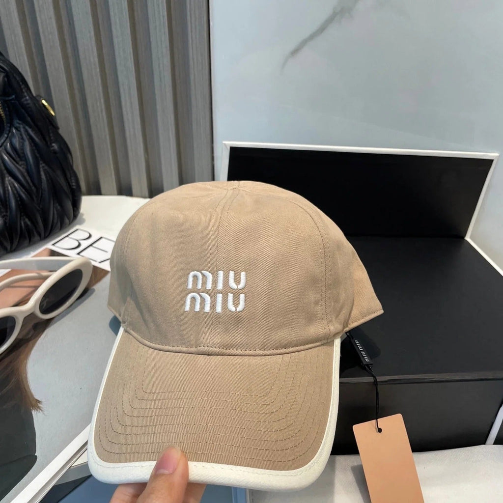 MM BASEBALL CAP IN BEIGE FABRIC STYLE 4