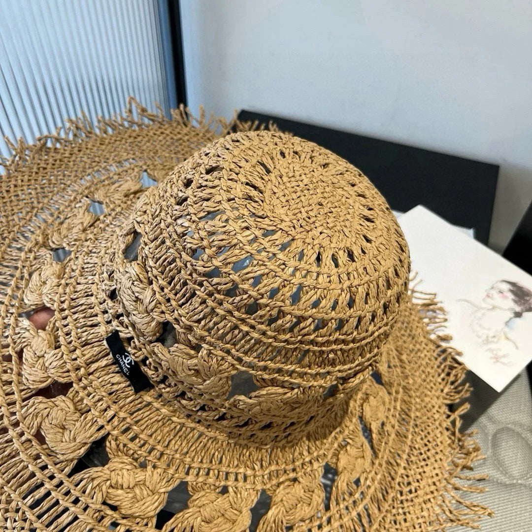 BOHEMIAN SUN HAT BROWN 673920