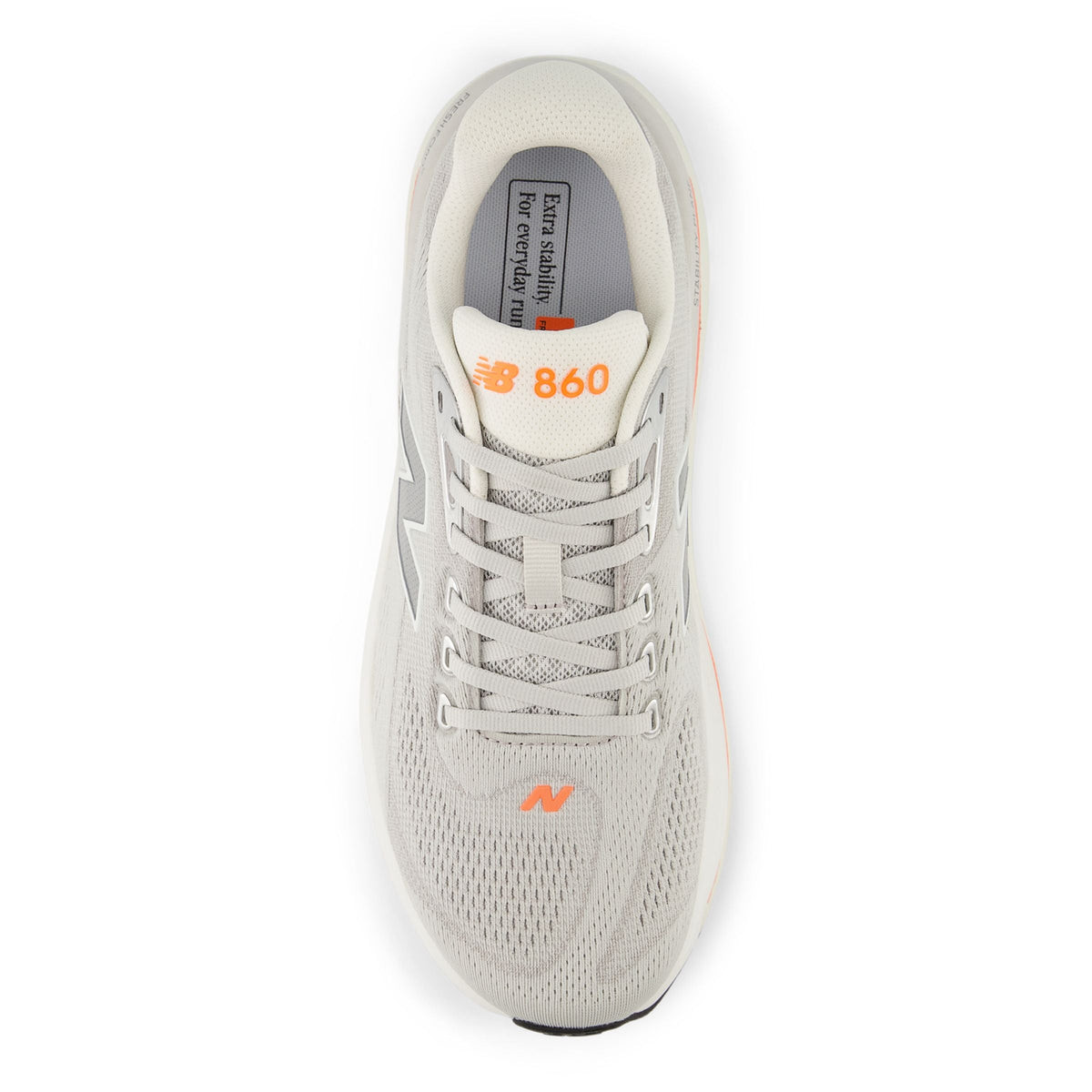 New Balance Mens Fresh Foam X 860 V15 - GREY MATTER (Extra Wide)