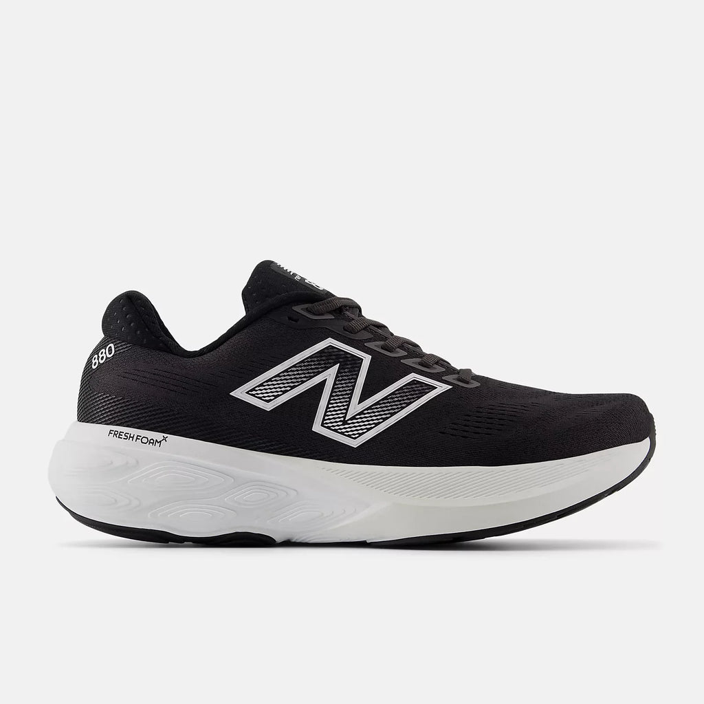 New Balance Mens Fresh Foam X 880v15 Wide - Black/White/Reflection (M880B15)