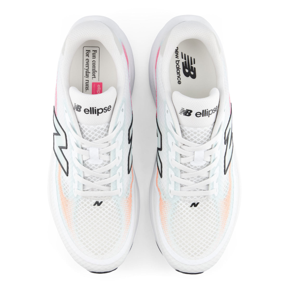 New Balance Mens Ellipse - WHITE 3 (Wide)