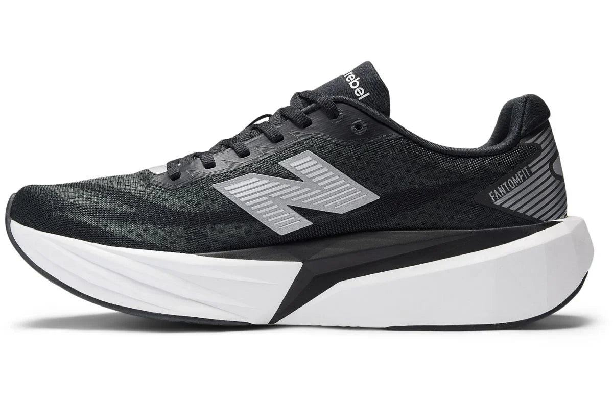 New Balance Mens Fuelcell Rebel v5 - Black/ Grey (MFCXLO5)