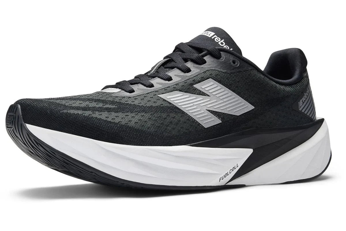 New Balance Mens Fuelcell Rebel v5 - Black/ Grey (MFCXLO5)