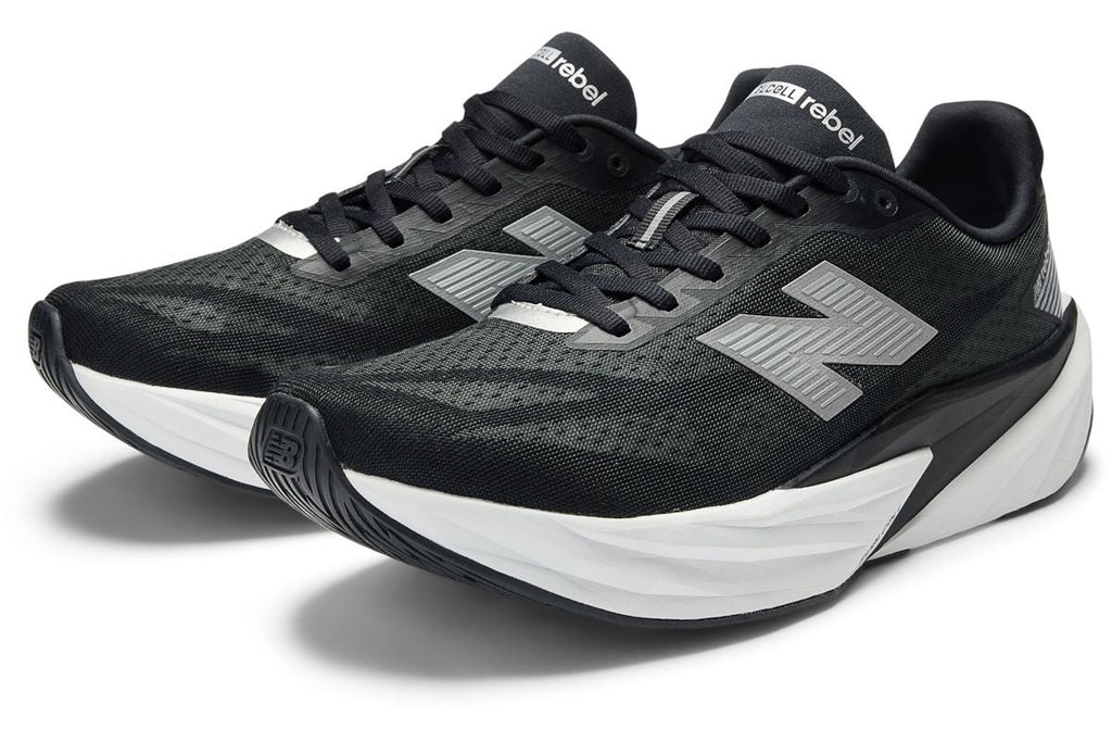 New Balance Mens Fuelcell Rebel v5 - Black/ Grey (MFCXLO5)
