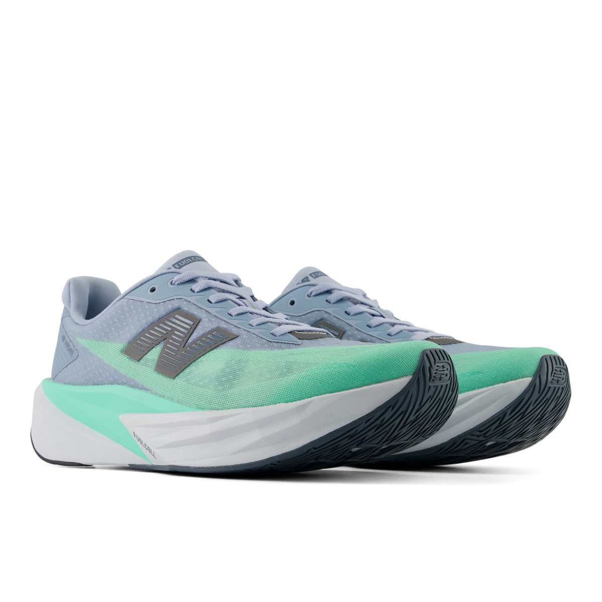New Balance Mens Fuelcell Rebel V5 - LIGHT ARCTIC GREY (Wide)