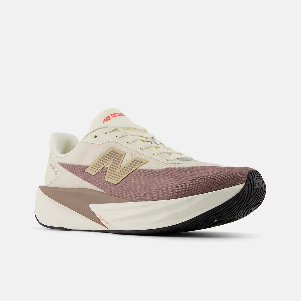 New Balance Womens Fuelcell Rebel v5 - Beige/Brown (WFCXLJ5)