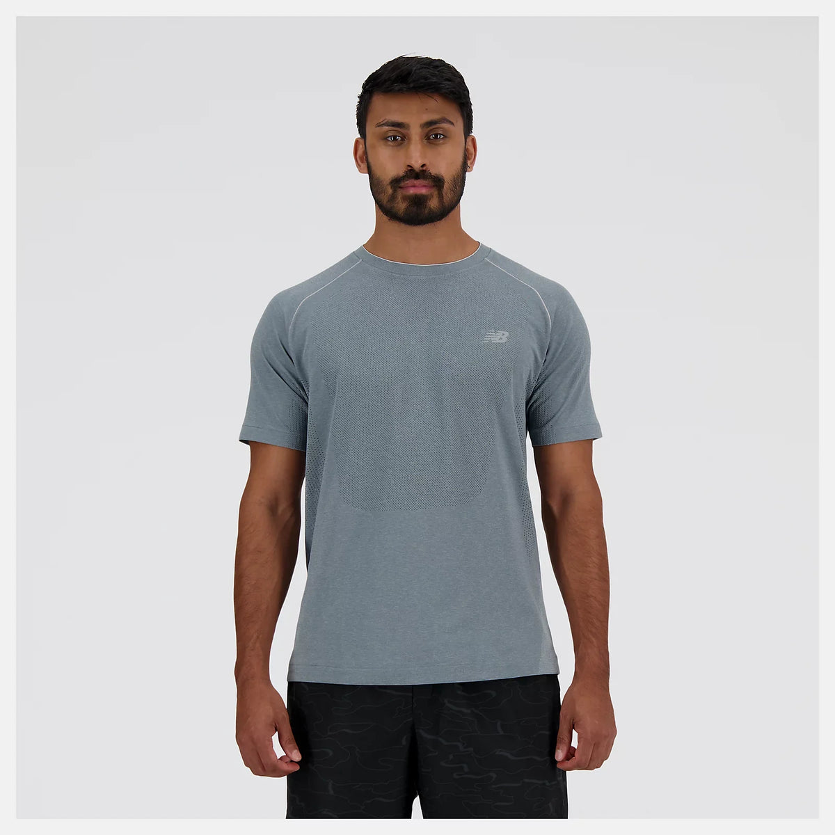 New Balance Knit T-Shirt - Athletic Grey - MEN