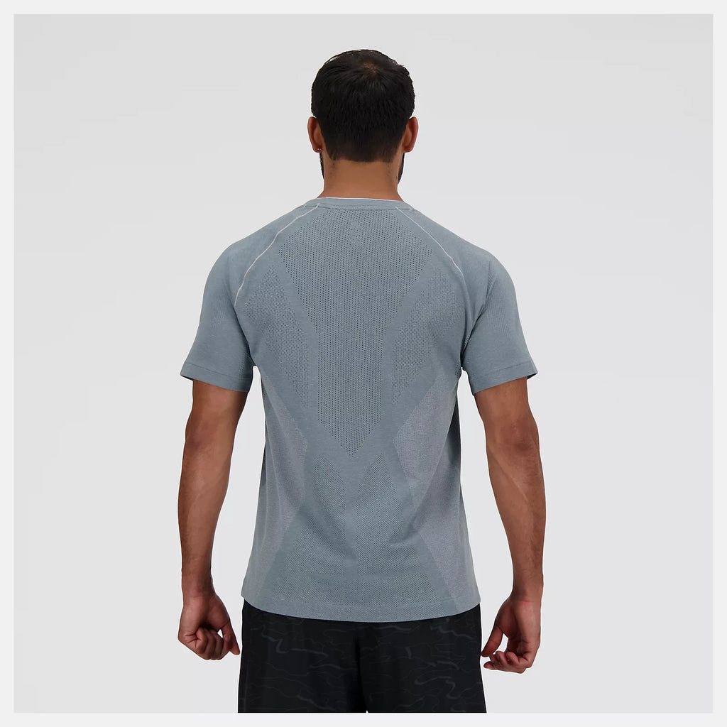 New Balance Knit T-Shirt - Athletic Grey - MEN